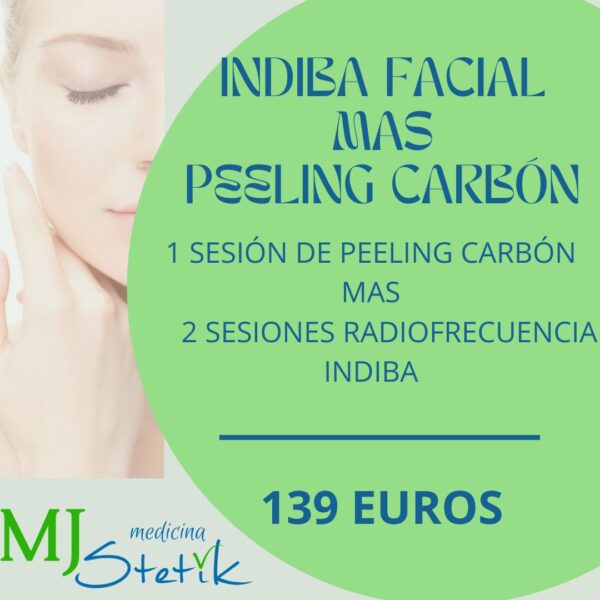 PEELING CARBÓN ACTIVO+INDIBA FACIAL